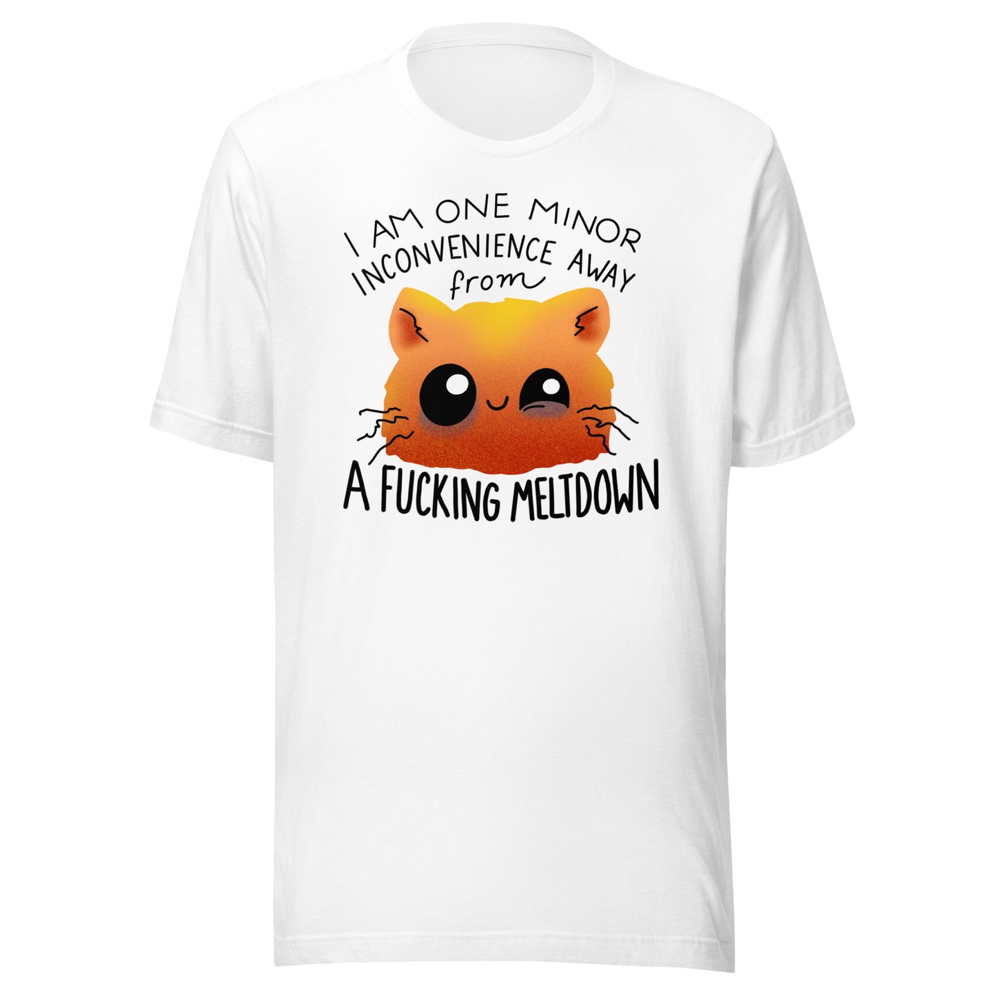 I am One Minor Inconvenience from a Fucking Meltdown T-Shirt