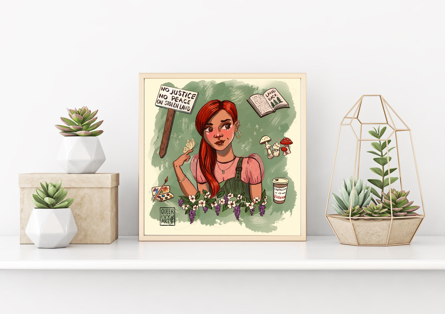 Climate Justice Aesthetic Print