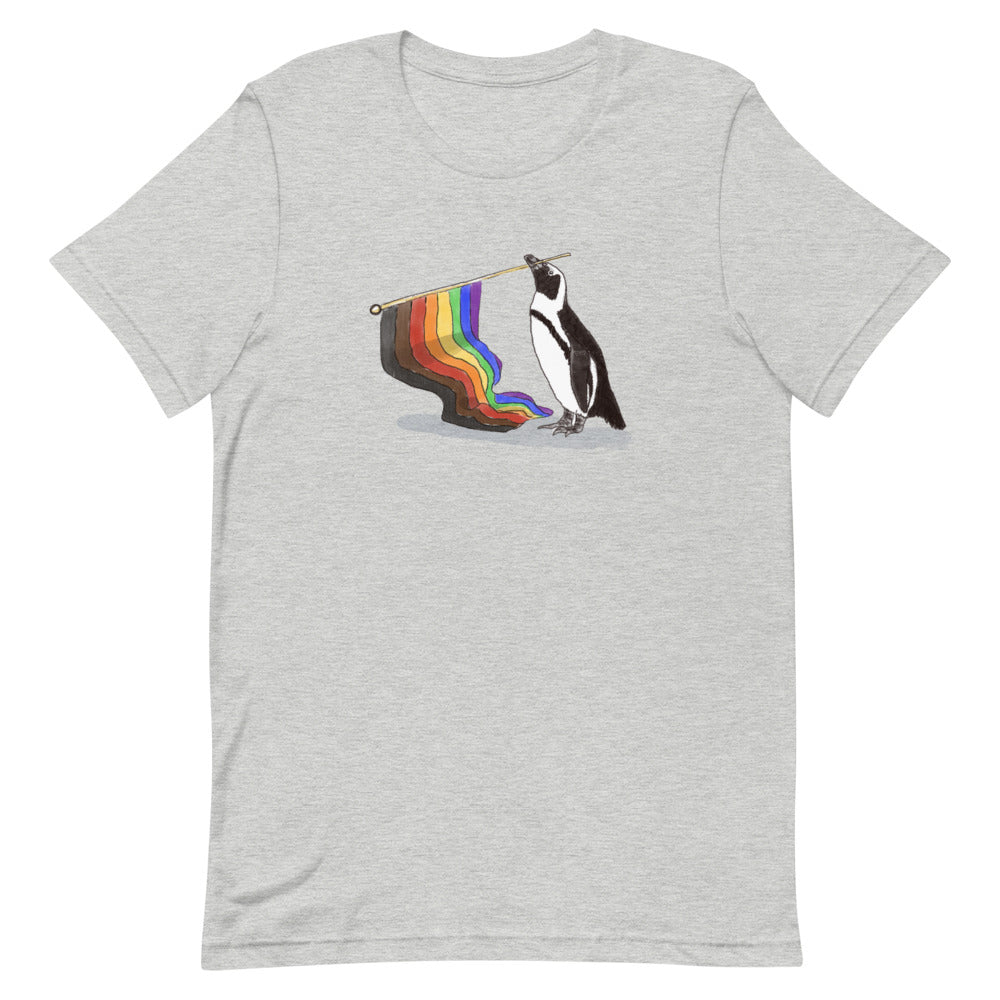 Rainbow Flag Penguin T-Shirt