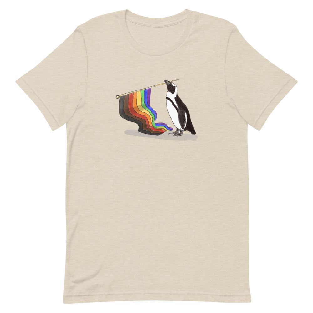 Rainbow Flag Penguin T-Shirt
