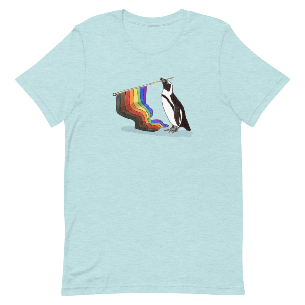 Rainbow Flag Penguin T-Shirt