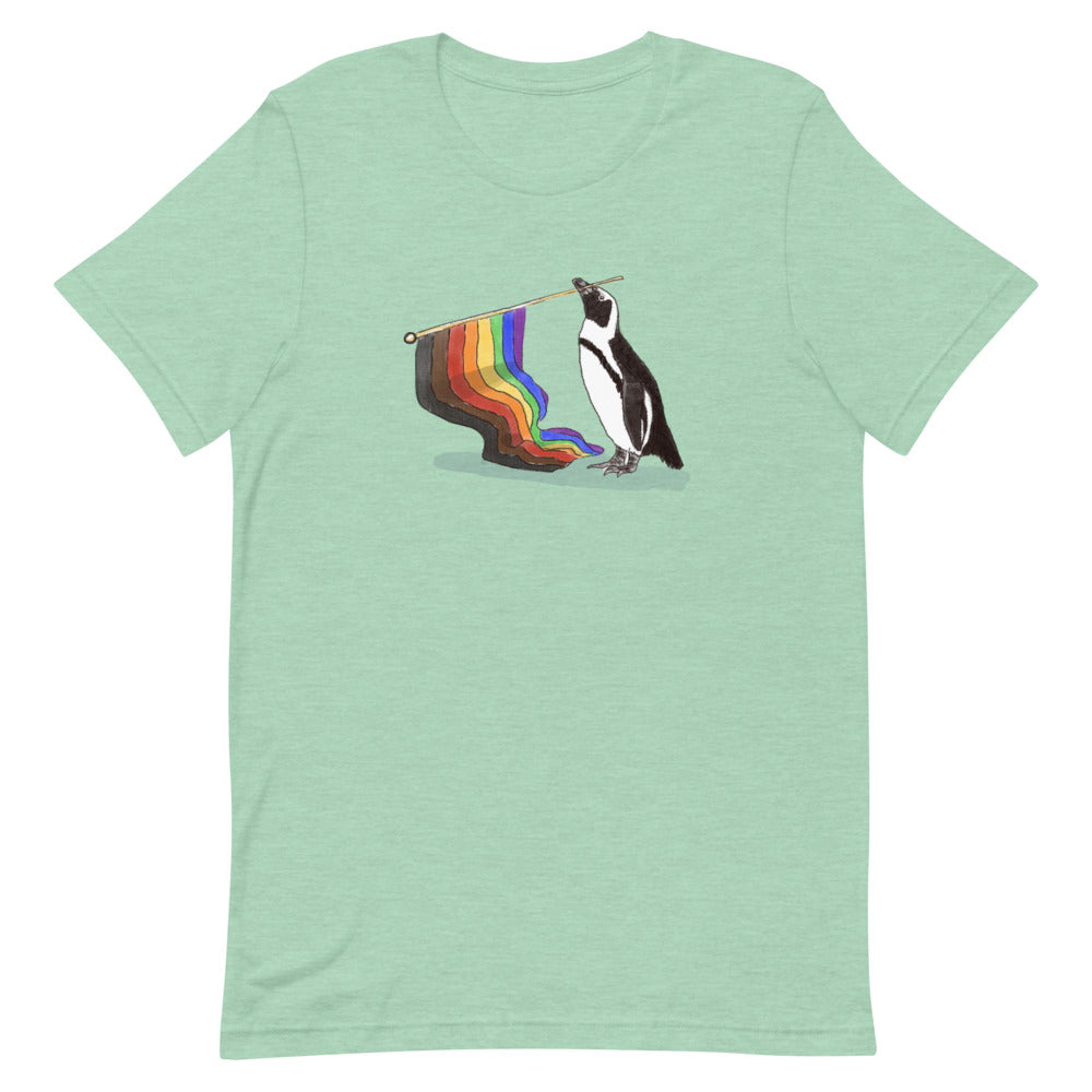 Rainbow Flag Penguin T-Shirt