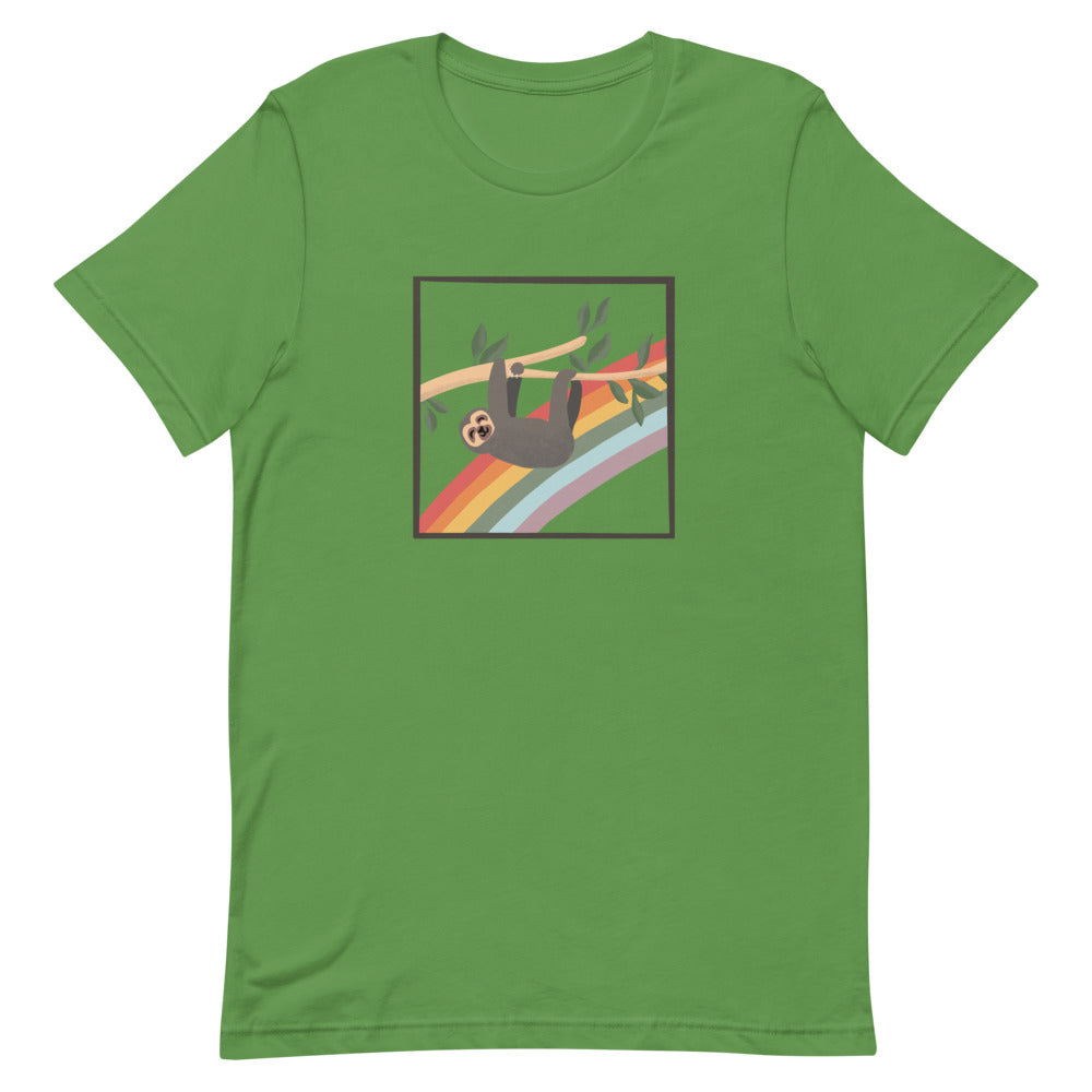 Happy Rainbow Sloth T-Shirt