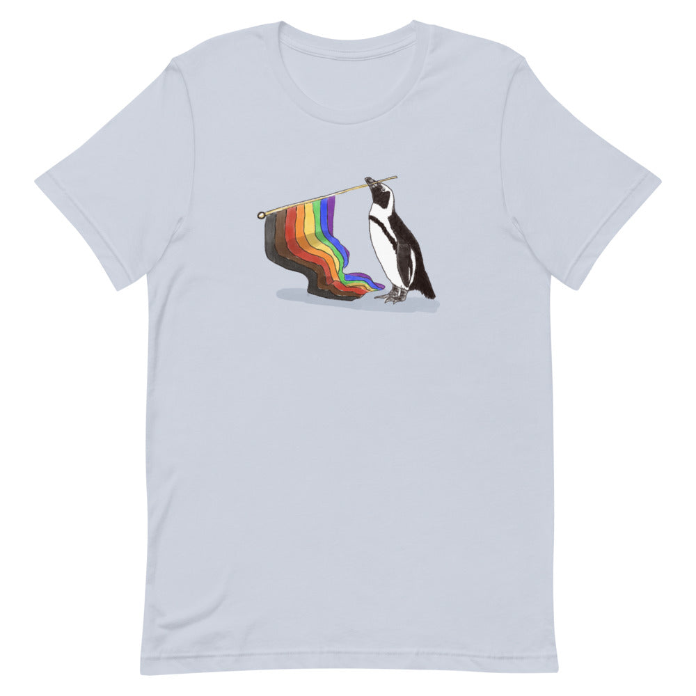 Rainbow Flag Penguin T-Shirt