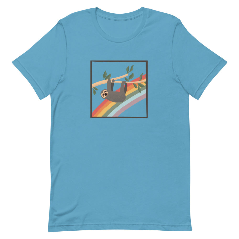 Happy Rainbow Sloth T-Shirt