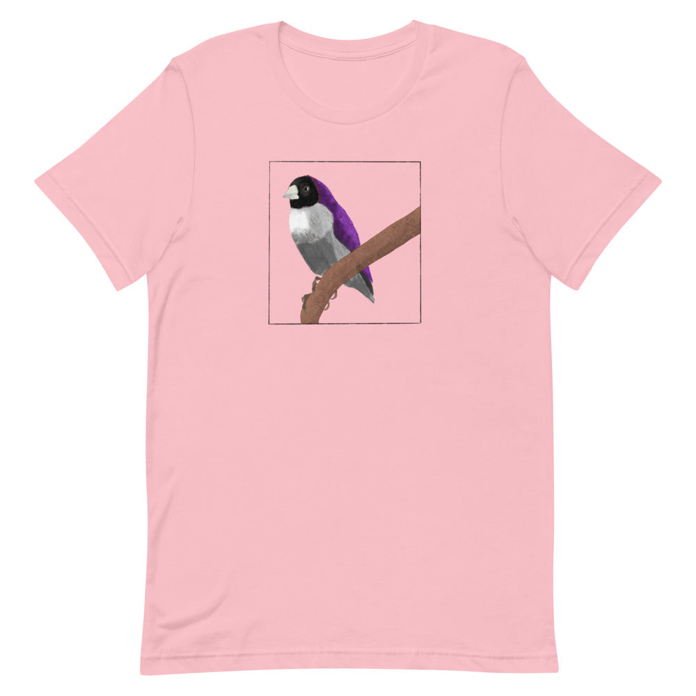 Subtle Asexual Finch Bird T-Shirt