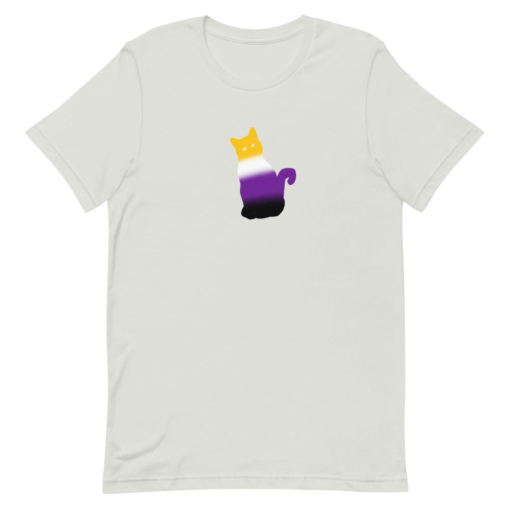 Nonbinary Pride Cat T-Shirt