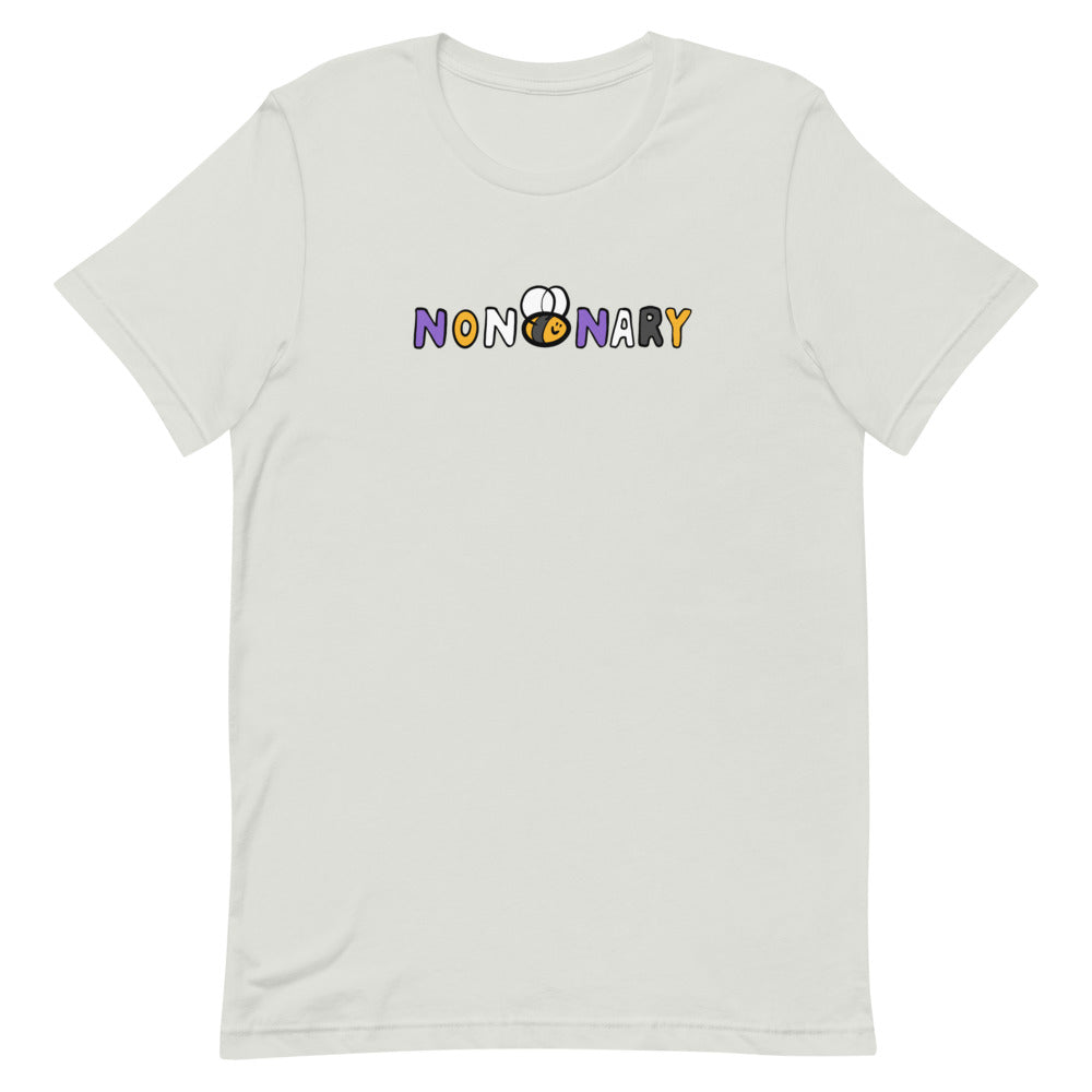 Non-Bee-Nary Nonbinary Flag T-shirt