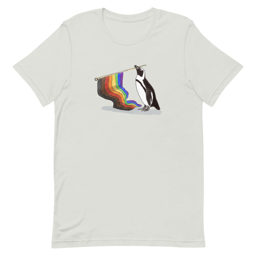 Rainbow Flag Penguin T-Shirt