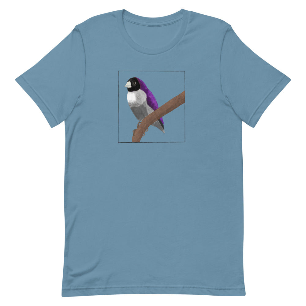 Subtle Asexual Finch Bird T-Shirt