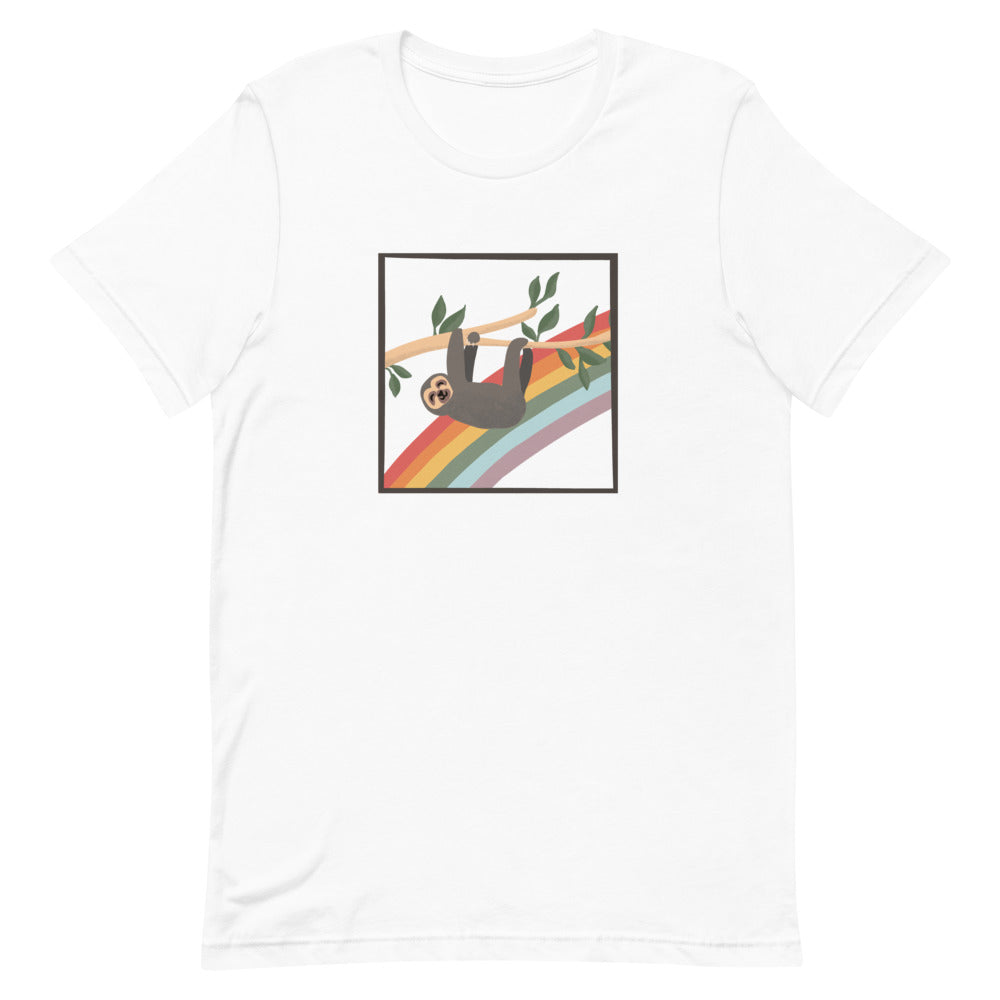 Happy Rainbow Sloth T-Shirt