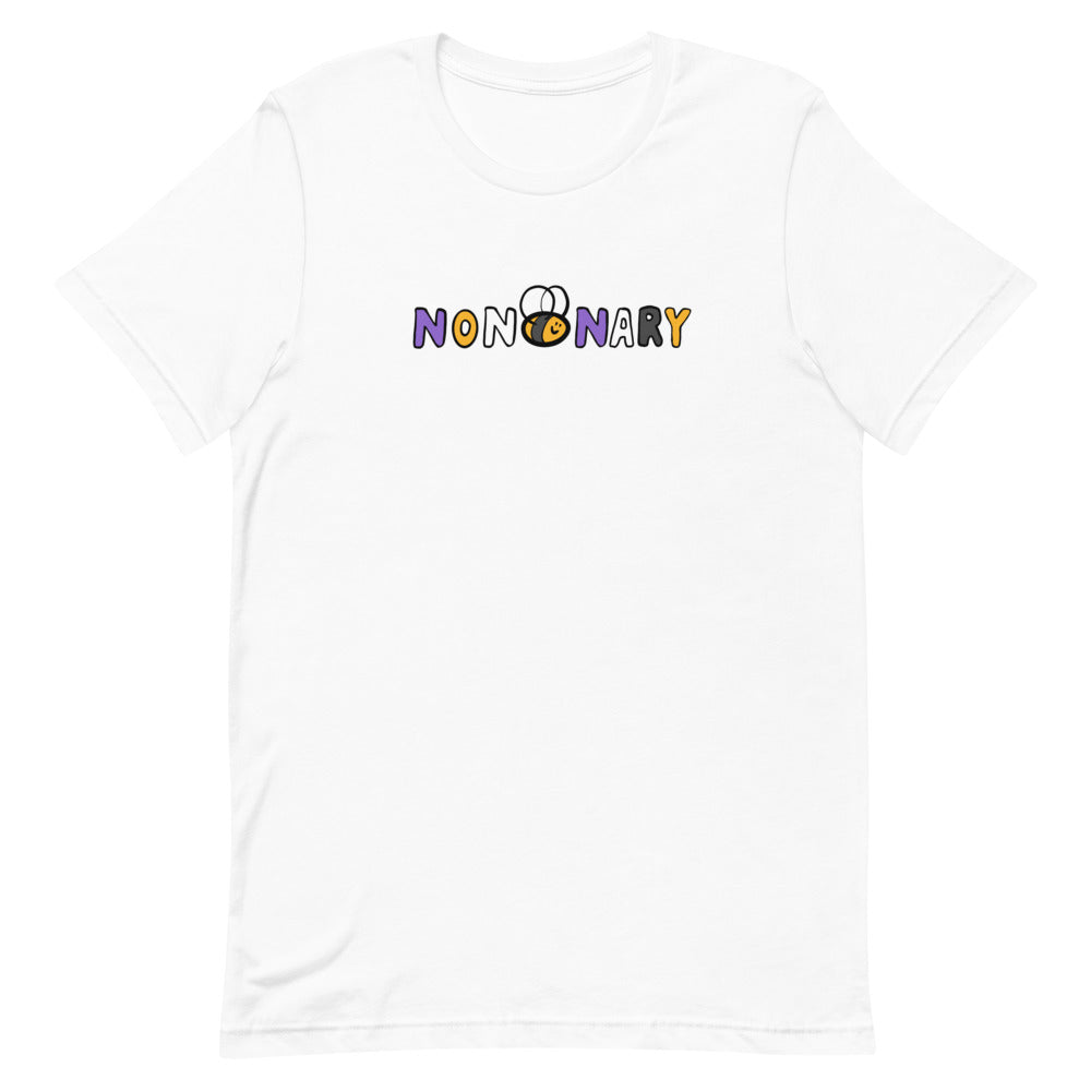 Non-Bee-Nary Nonbinary Flag T-shirt