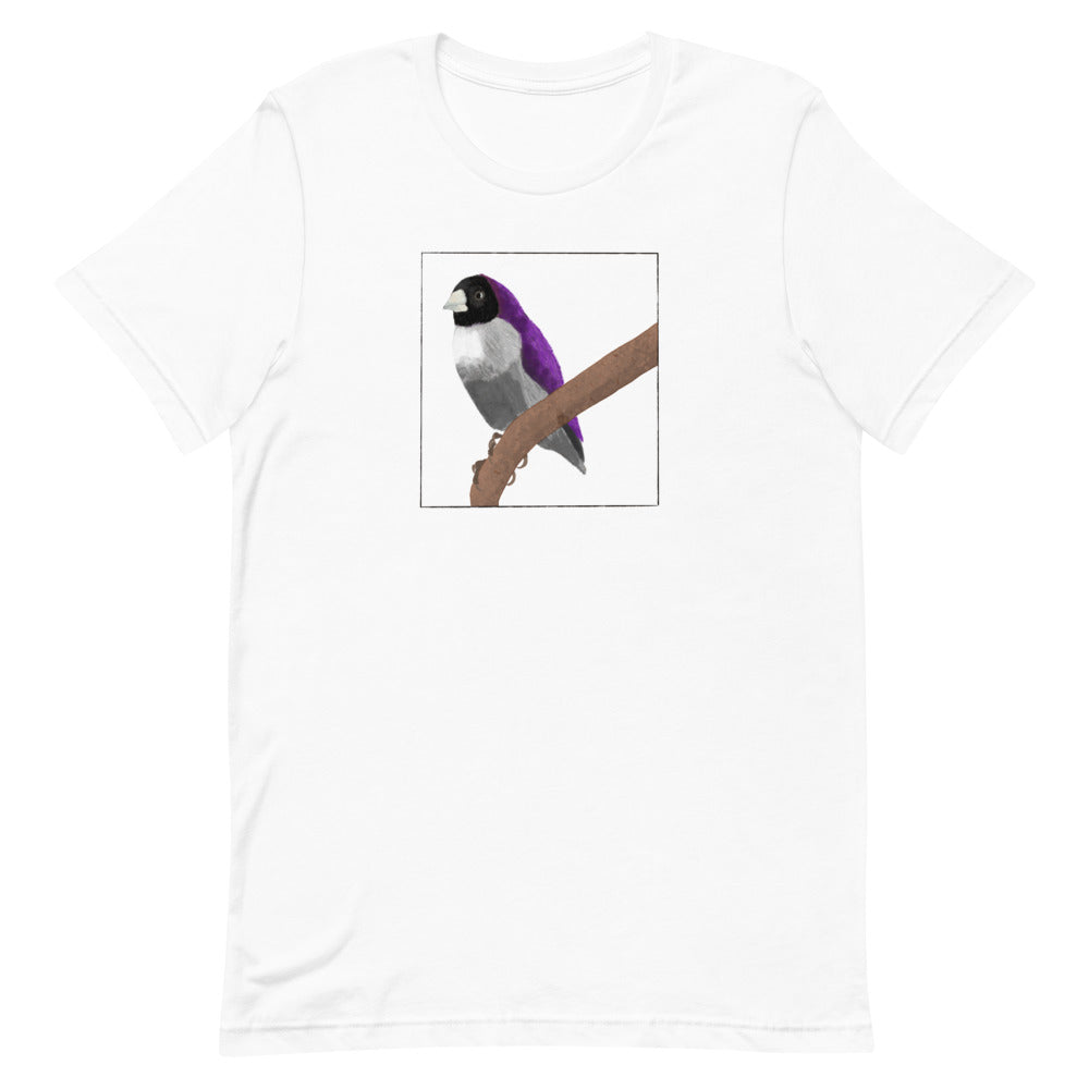 Subtle Asexual Finch Bird T-Shirt