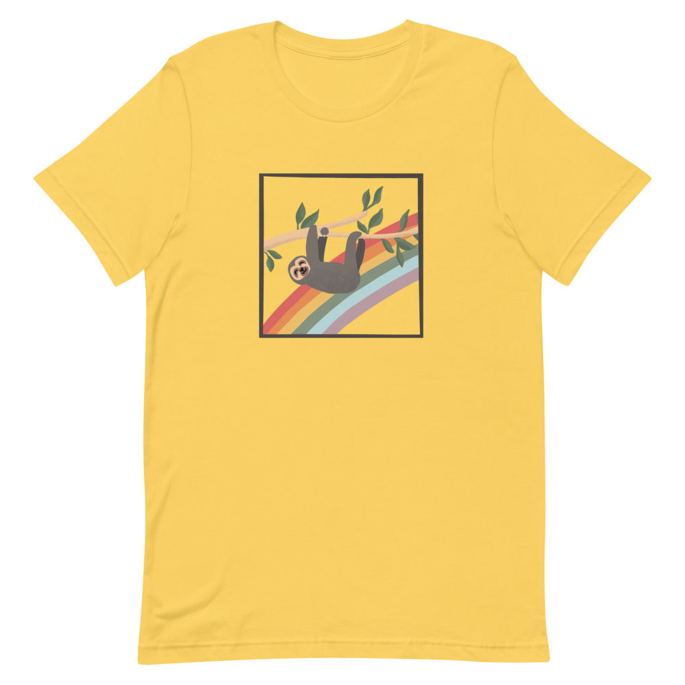 Happy Rainbow Sloth T-Shirt