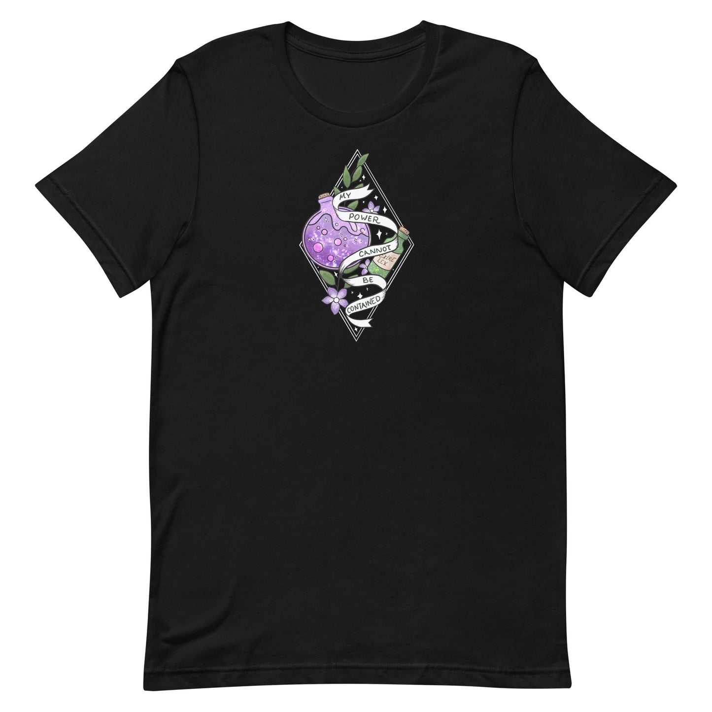 My Power Cannot be Contained Subtle Genderqueer Pride T-Shirt