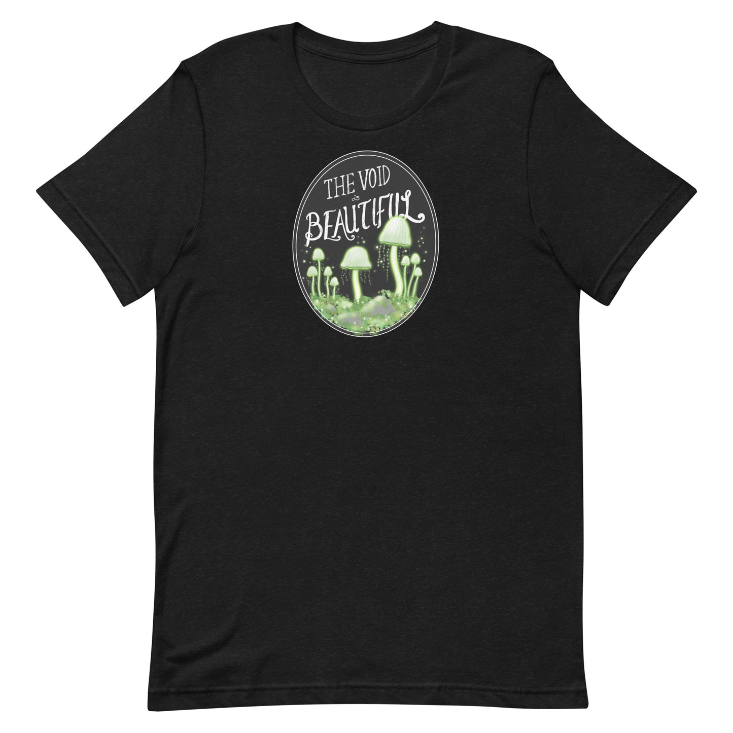 The Void is Beautiful Mushroom Agender Pride T-Shirt