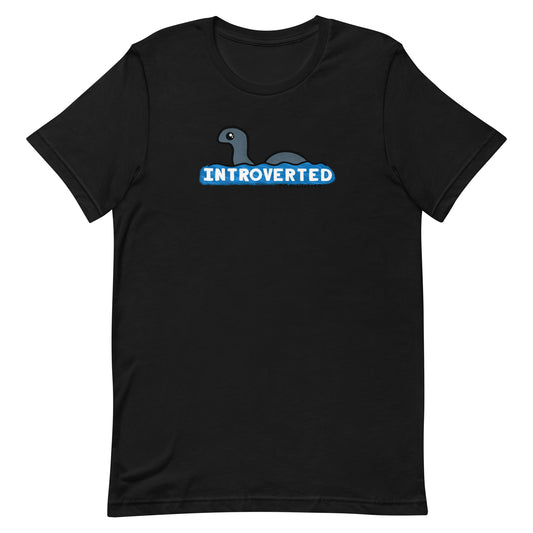 Introverted Loch Ness Nessy T-Shirt