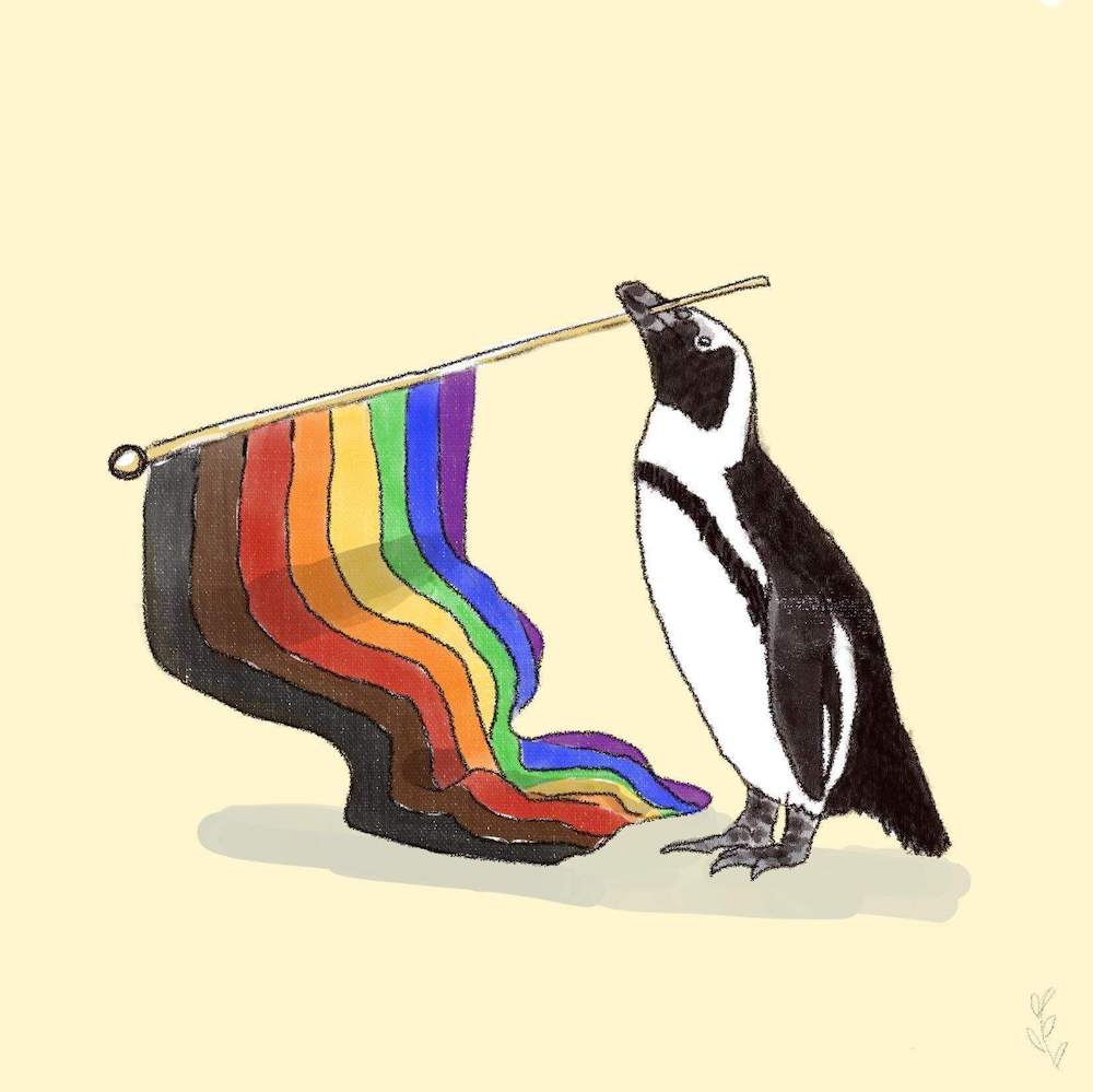 Pride,Trans,Nonbinary, Pan Penguins