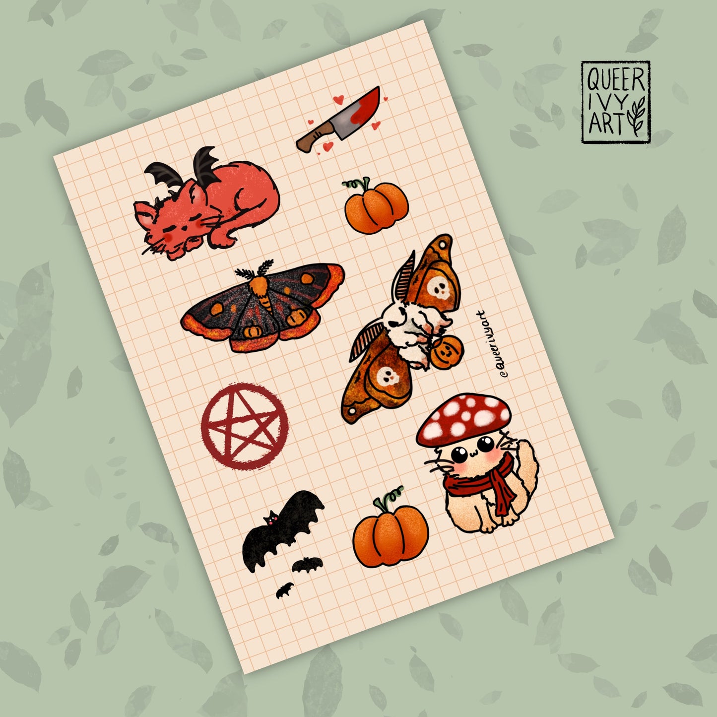 Halloween Sticker Sheet