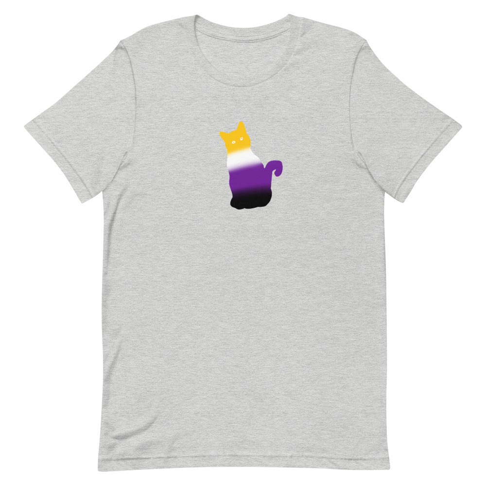 Nonbinary Pride Cat T-Shirt