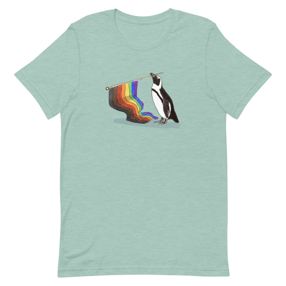 Rainbow Flag Penguin T-Shirt