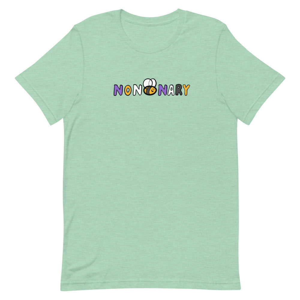 Non-Bee-Nary Nonbinary Flag T-shirt