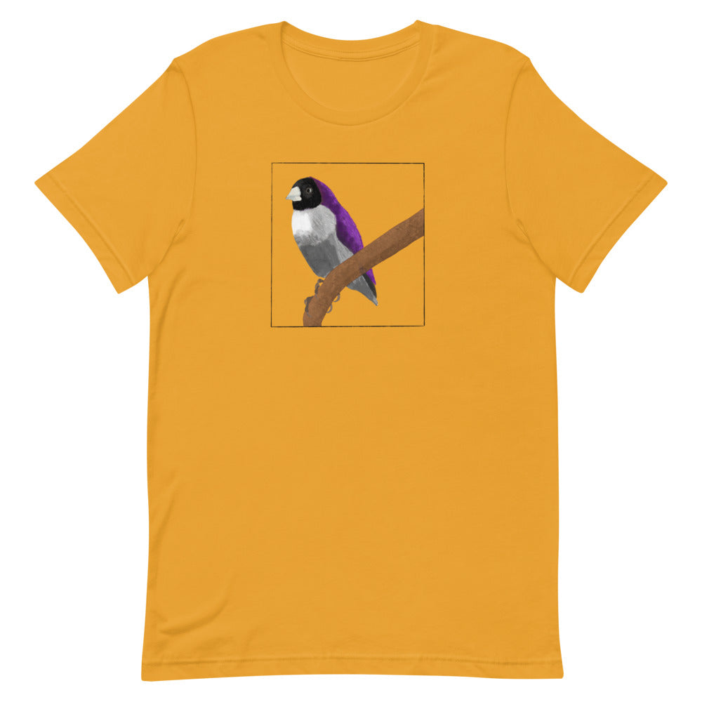 Subtle Asexual Finch Bird T-Shirt