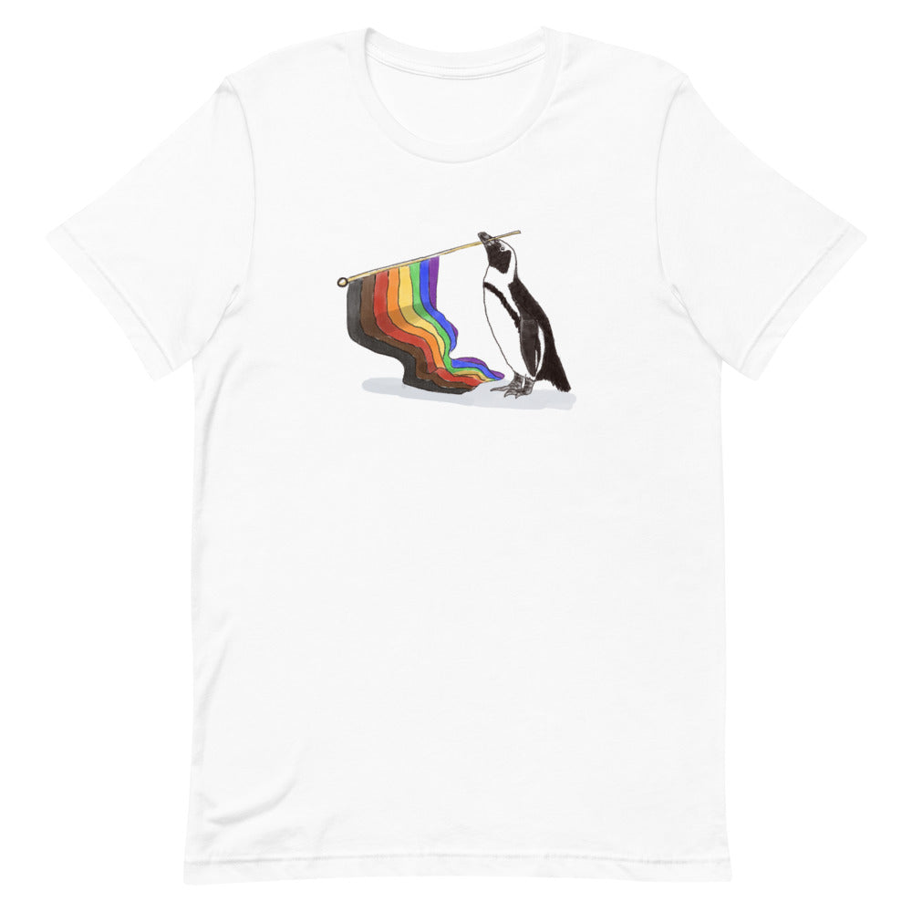 Rainbow Flag Penguin T-Shirt
