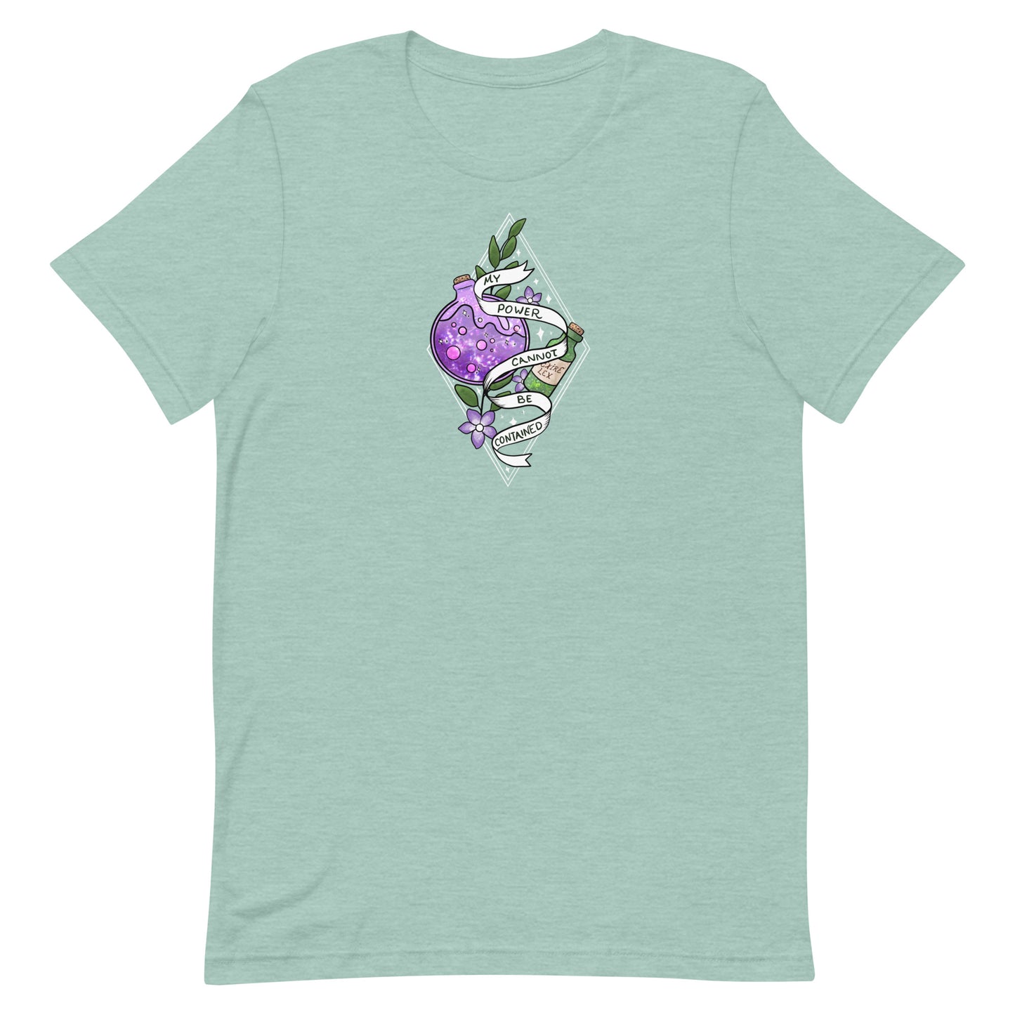 My Power Cannot be Contained Subtle Genderqueer Pride T-Shirt